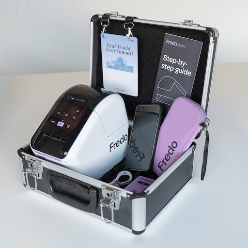All-in-one package Fredo event name badge option
